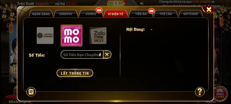 nạp tiền hitclub